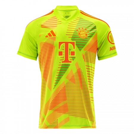 FC Bayern Mnichov Brankářské Domácí 2024-25 - Fotbalové Dresy (S/S) FC Bayern Mnichov Brankářské Domácí 2024-25 - Fotbalové Dresy (S/S)